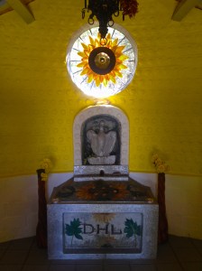 The D.H. Lawrence Memorial shrine.