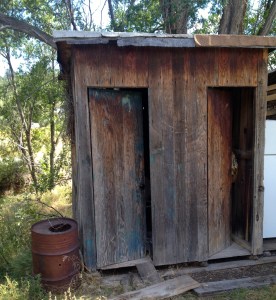 Outhouses – One of Huxley’s lesser-known achievements.